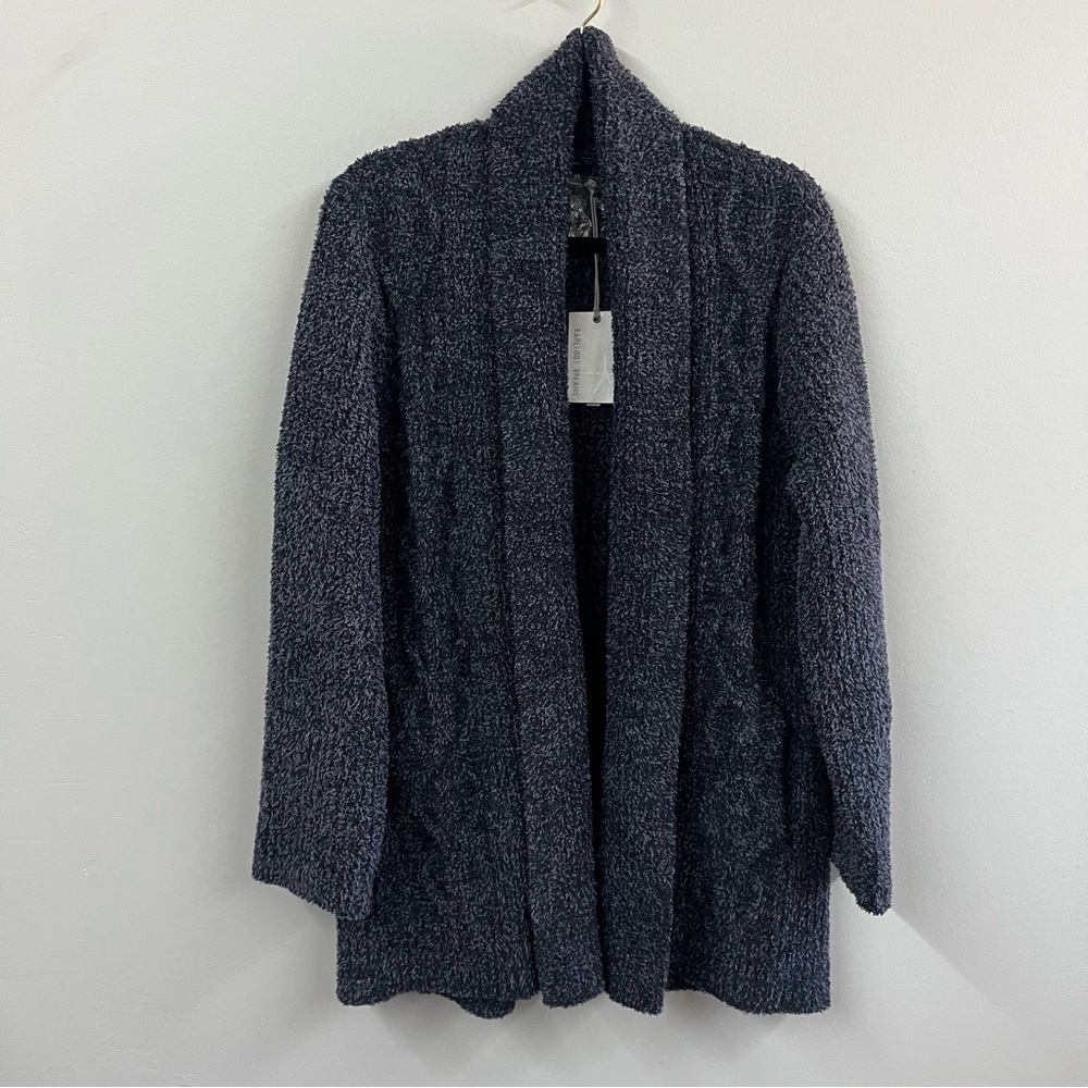 *NEW* Barefoot Dreams Cozy Chic Cabin Cable Cardigan - Picture 3 of 14
